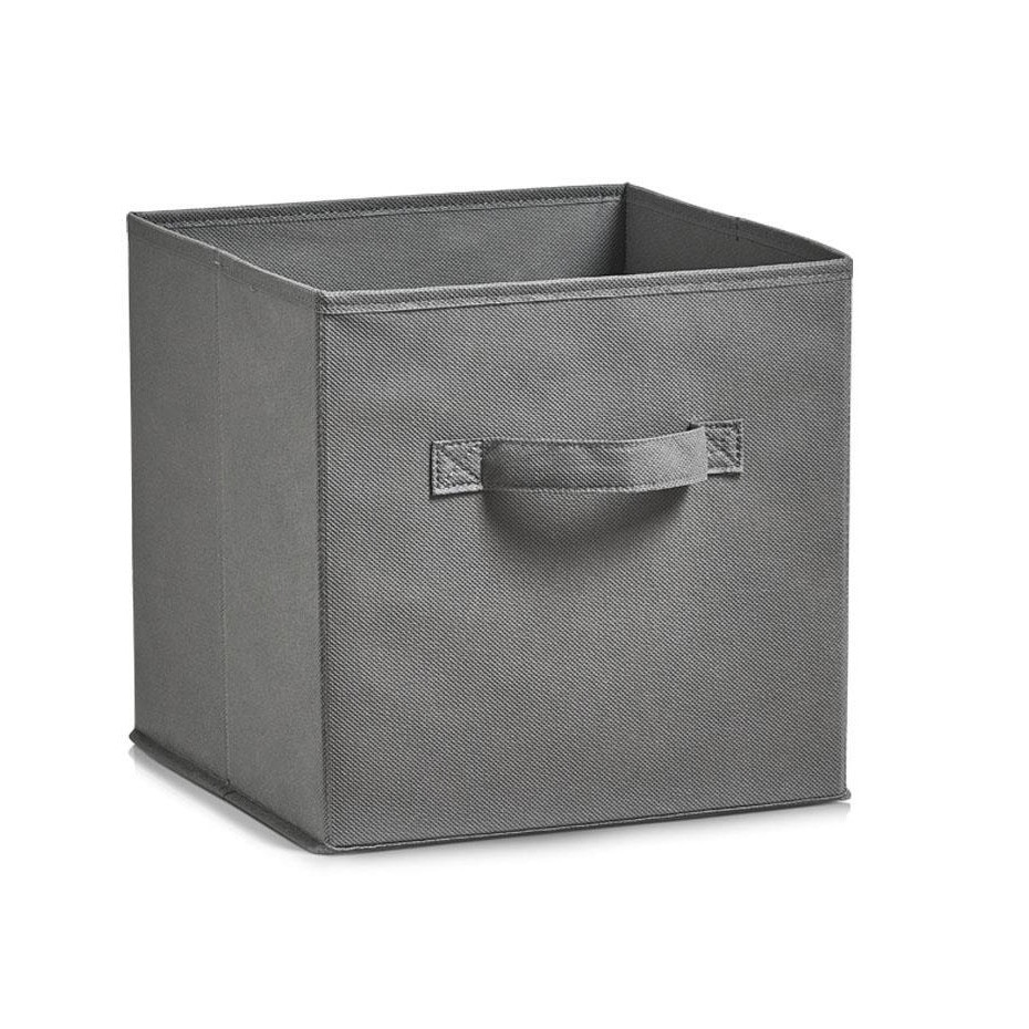 Cos de depozitare, Zeller, 26 x 26 x 26 cm, Gri