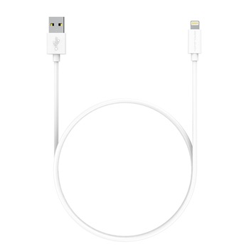 Cablu de Date / Alimentare Usb Lightning MFI 5/6/7/8/8 Plus, X, XS, XR, XS MAX Compatibil Apple Iphone, Alb 2M Cablu de Date / Alimentare Usb Lightning MFI 5/6/7/8/8 Plus, X, XS, XR, XS MAX Compatibil Apple Iphone, Alb 2M