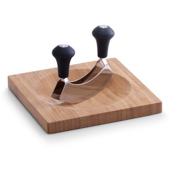 Tocator alimente si feliator Zeller, 20 x 20 cm, Maro Tocator alimente si feliator Zeller, 20 x 20 cm, Maro