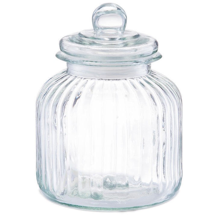 Borcan Nostalgie, Zeller, 2,8 l, Sticla, Transparent