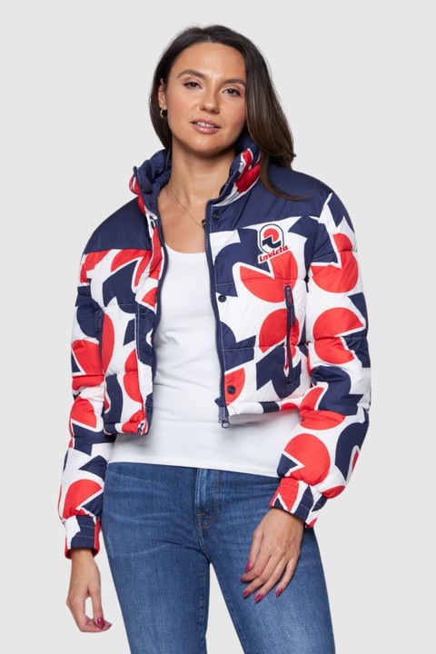 Invicta kabát, Pacman logó, színes, 2 zseb, 100% poliamid anyag, 100% poliészter töltet, 2022 ősz/tél