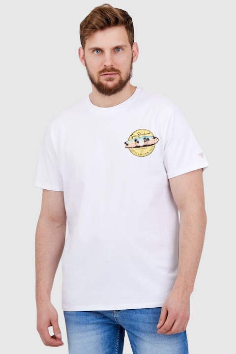 GUESS polo, feher, pamut - 65987, Fehér