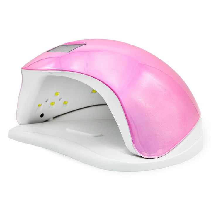 Lampa de unghii LED/UV SUN 5 PLUS, 48 W, Roz