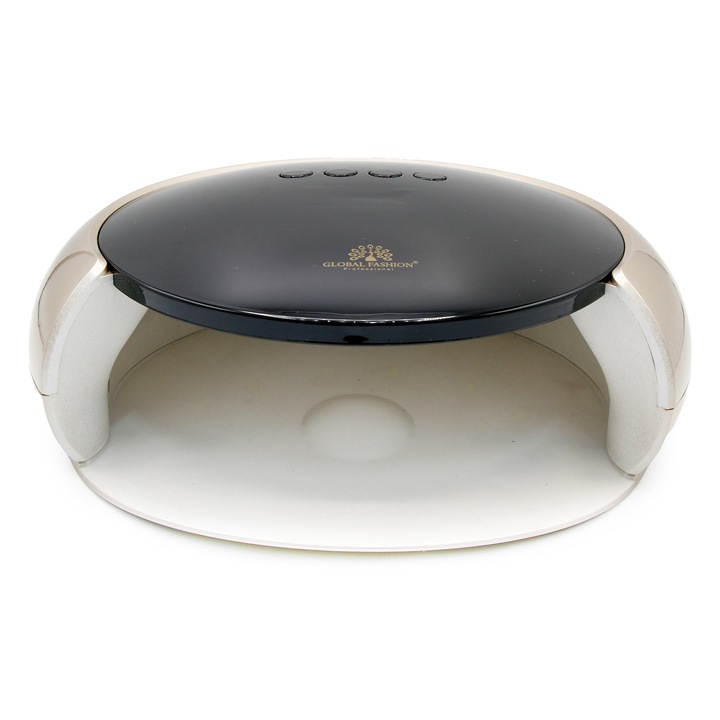 Lampa de unghii Led/uv 48W Global Fashion S3, negru