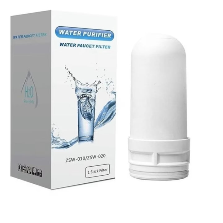 HOZRO, филтър за пречистване на вода, многоетапна технология за филтриране, премахва замърсявания, хлор и неприятни миризми, незабавна питейна вода