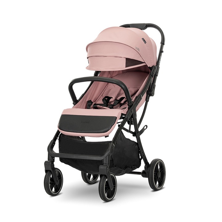 Детска Количка LORELLI MINORI до 22kg, Автоматично Сгъване, Pink