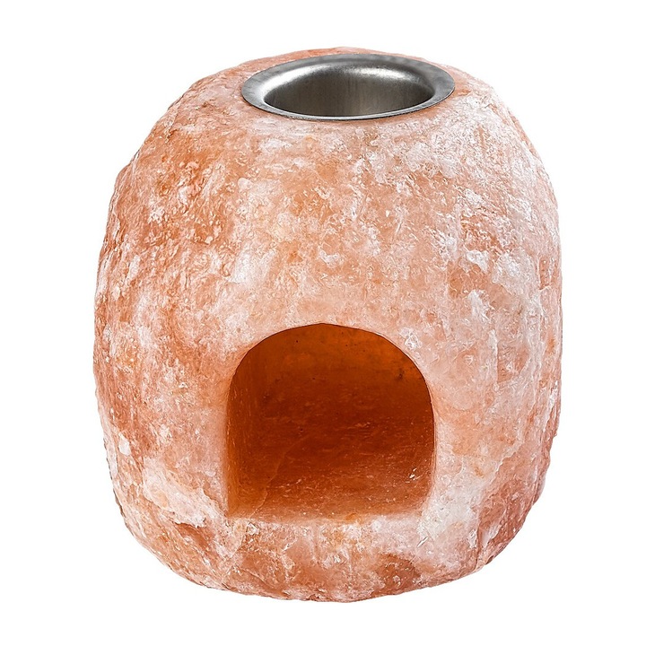 Suport pentru lumanare Rabalux Saltor portocaliu fara priza si bec 110x110mm
