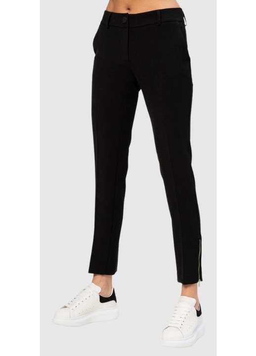 Pantaloni dama, Guess, negru, poliester, S