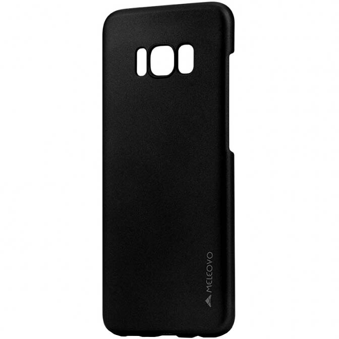 Husa de protectie Meleovo Metallic Slim, pentru Samsung Galaxy S8, Negru