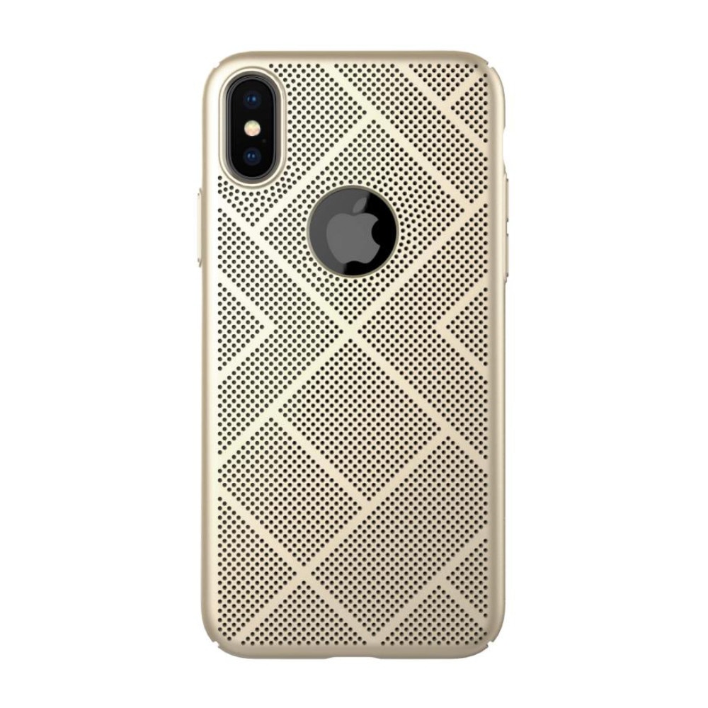 Husa carcasa Nillkin Air pentru iPhone X , auriu