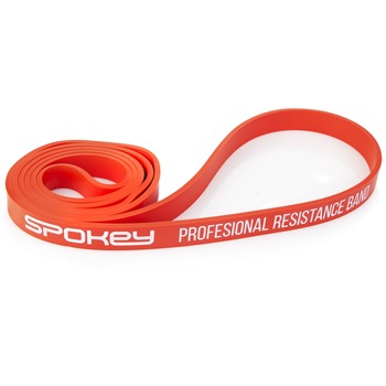 Banda elastica Spokey Power II, medium, rosu Banda elastica Spokey Power II, medium, rosu