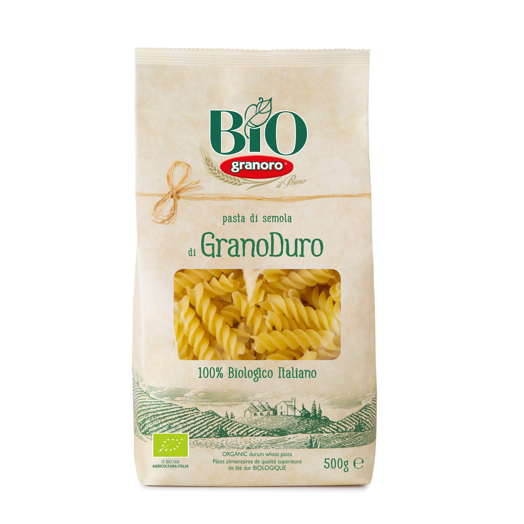 Paste Fusilli ECO Granoro 500g