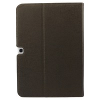 Husa protectie SKY LINEN pentru SAMSUNG GALAXY TAB 3 - 10.1 Inch (P5200 / P5210) Book cover, Stand - Maro