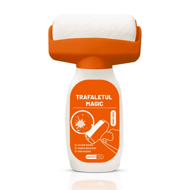 Varázs henger festékadagolóval, UniBox, újrafelhasználható, fehér, 500ml