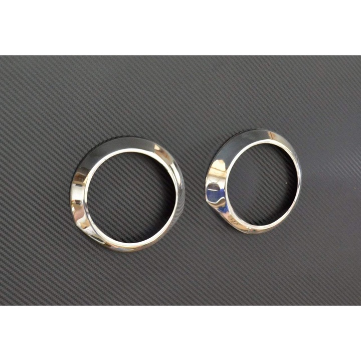 Комплект 2 броя хром рингове за халогени Mercedes Actros MP4