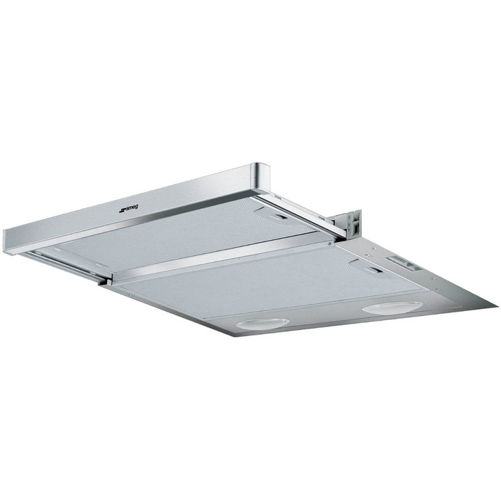 Абсорбатор за вграждане Smeg KSET61E2, Мощност на абсорбация 310 м3/ч, 1 мотор, 60 см, Сребрист