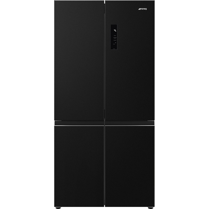 Хладилник с фризер Smeg FQI60KD, 180 W, 522 литра, Клас D, Черен