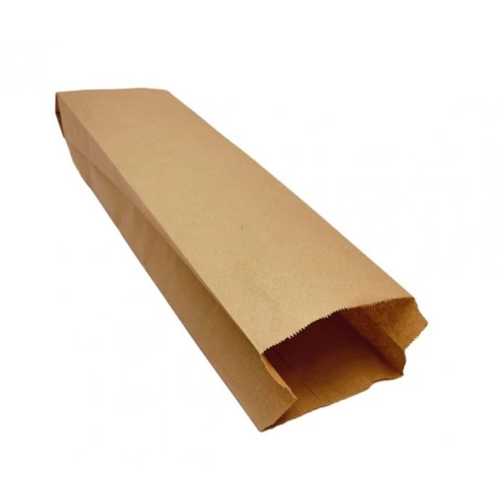 Pungi hartie bagheta natur 11x5x60 mm 1500 bucati/bax