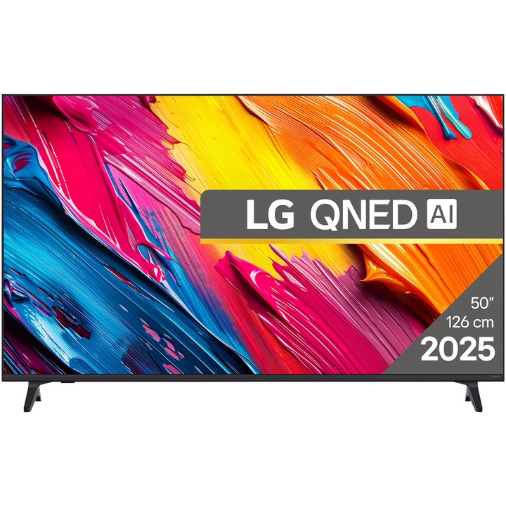 Televizor LG QNED 50QNED70A6A, 126 cm, Smart, 4K Ultra HD, Clasa F (Model 2025)