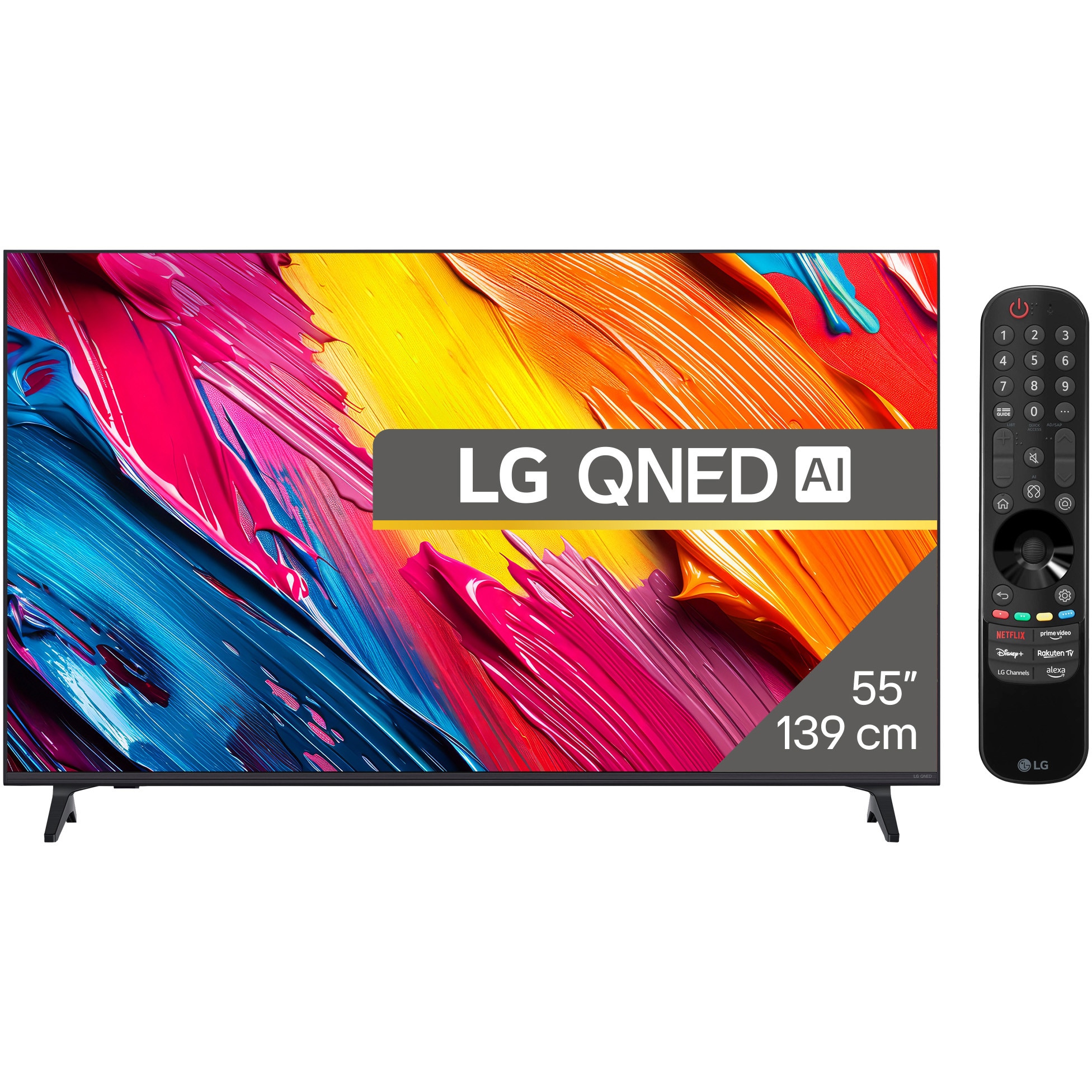Televizor LG QNED 55QNED7EA6B, 139 cm, Smart, 4K Ultra HD, Clasa G (Model 2025)