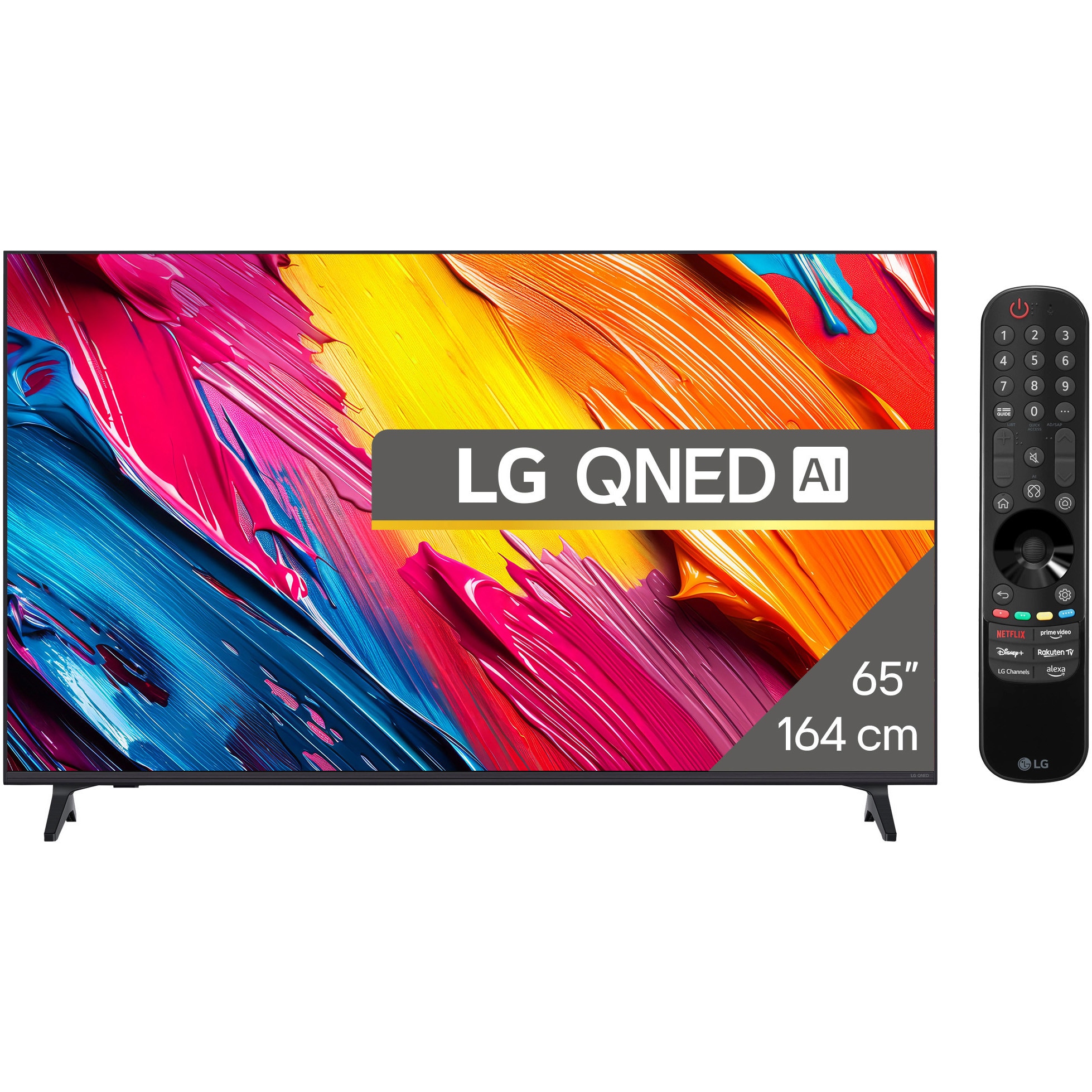 Televizor LG QNED 65QNED7EA6B, 164 cm, Smart, 4K Ultra HD, Clasa F (Model 2025)