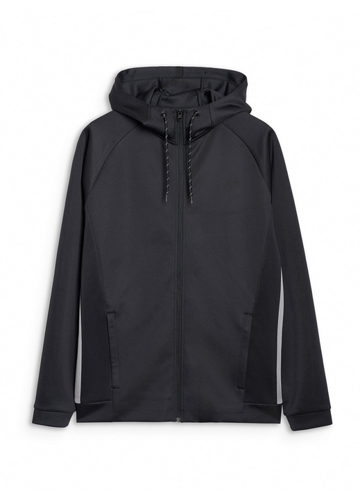 Hanorac 4F Barbati, Negru Gluga