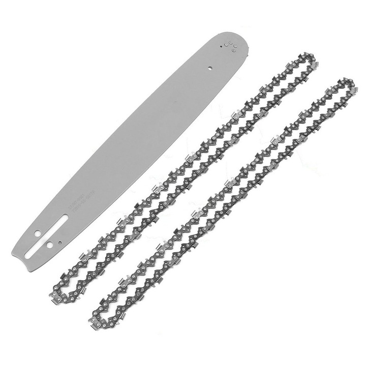 Lama drujba + 2 lanturi 32 dinti pas 3.25 38cm