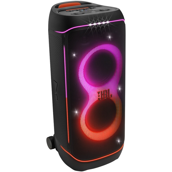 Преносима аудио система JBL Partybox 720, 800W, Bluetooth, IPX4, Auracast, Party Lights, Черен
