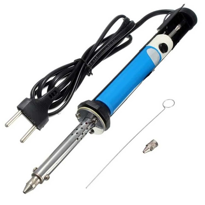 Extractor electric de staniu Elektroweb 30W, cu 2 varfuri, 2, 1cm x 26, 5cm