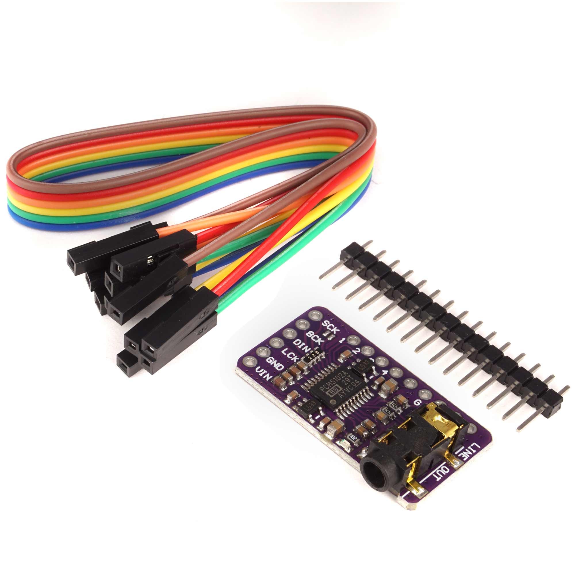 Modul Dac Modul convertor DAC PCM5102A, Elektroweb, digital-analogic, 5V, 32x17mm ...