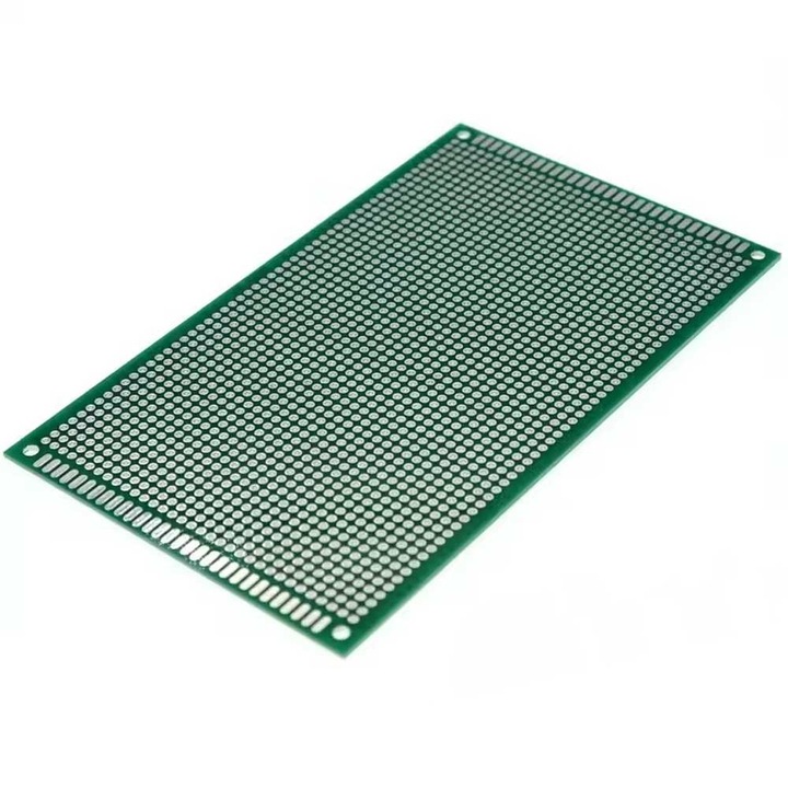 PCB universal Elektroweb 8x12cm 80x120mm cu doua fete