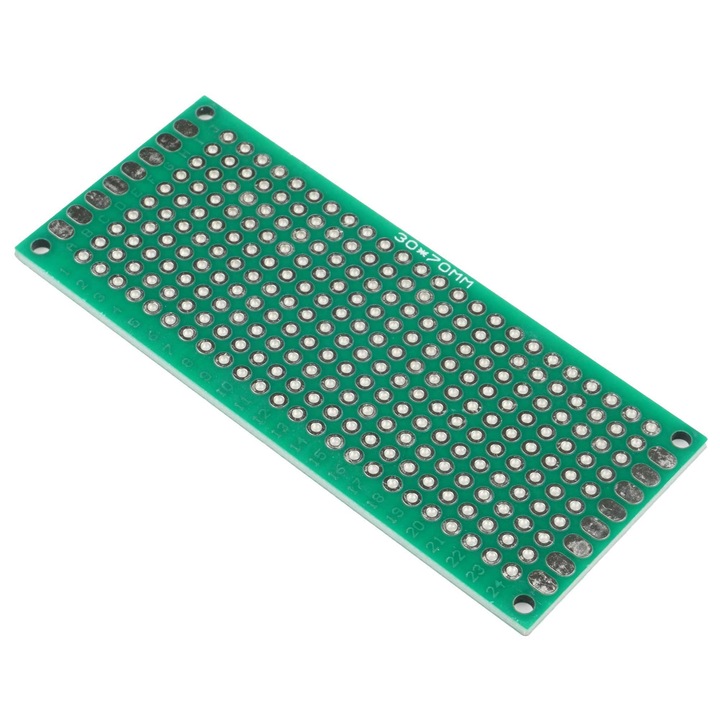 PCB universal Elektroweb 30x70mm 256 campuri, FR4