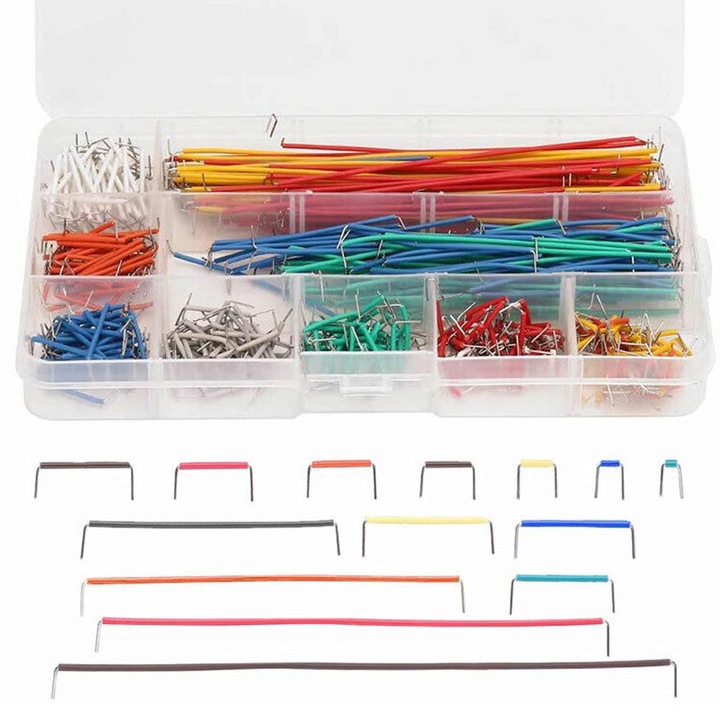 Set de fire pentru placa de contact, Elektroweb, 560 buc, multicolor, 170x97x24mm