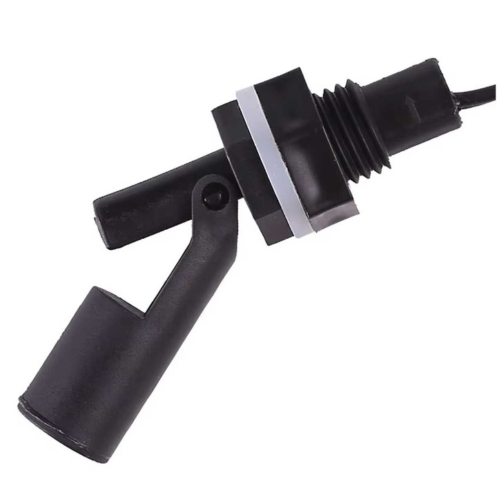 Senzor unghiular cu flotor pentru controlul nivelului lichidelor, Elektroweb, lateral, articulat, 80x17mm