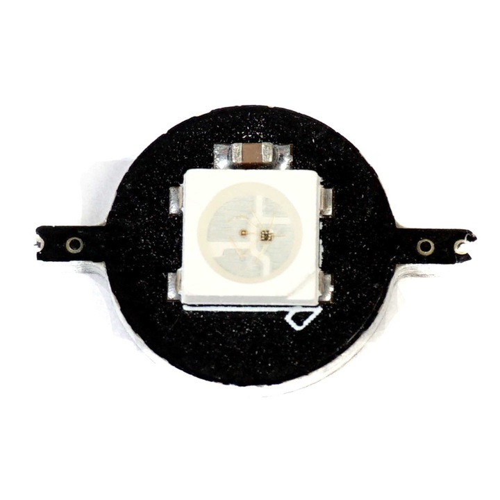 LED RGB WS2813 5050 Neopixel 5V, consum 60mA, dimensiuni PCB 14mm