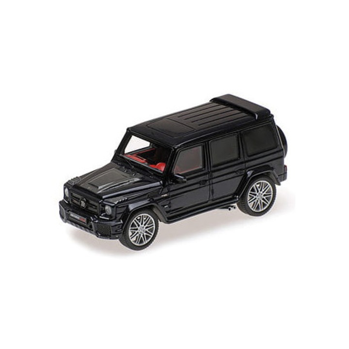 Modellautó Minichamps Brabus 850 6.0 Biturbo, kék, 1:43