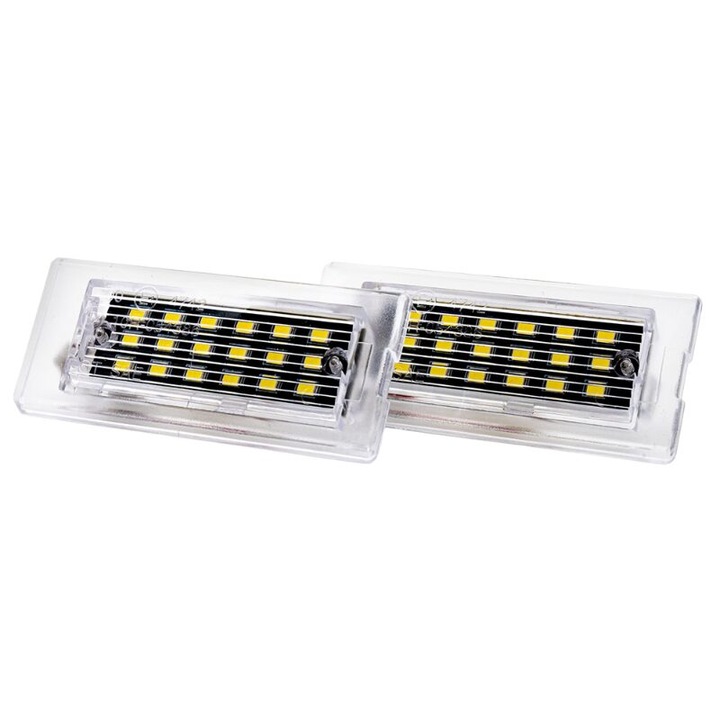 Set 2 bucati lampa numar LED, compatibil BMW X, CLP07, AMIO-04546