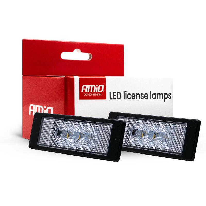 Set 2 bucati lampa numar LED, compatibil BMW E, F, Z, K Mini