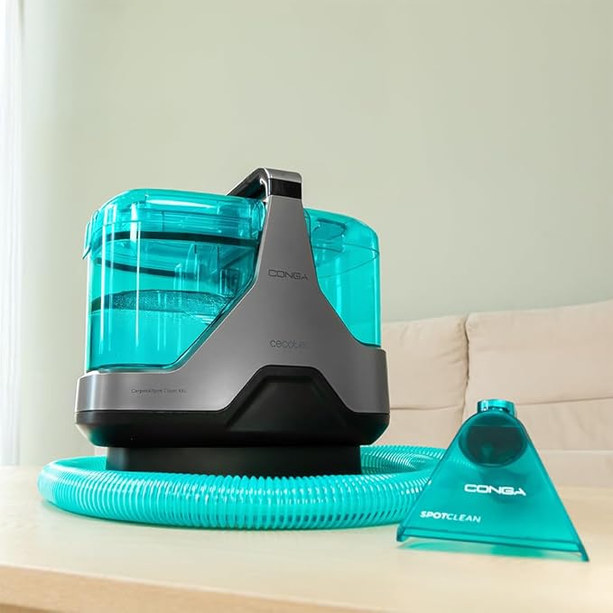Curatator de covoare si aspirator Cecotec, 600 W, 15 kPa, 1300 ml