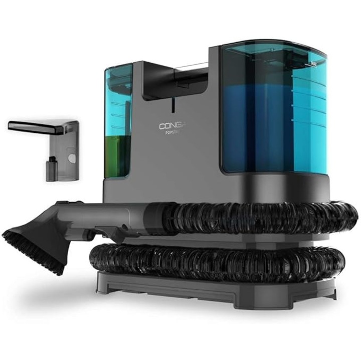 Aspirator pentru covoare si tapiterie Cecotec, 400 W, Negru