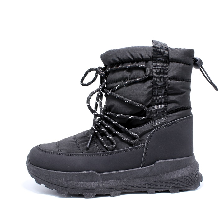 Cizme zapada imblanite fete, Norway Originals 0004629, Negru
