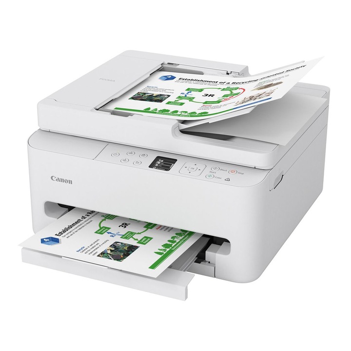 Многофункционален принтер Canon PIXMA TS7750i, ADF 35 листа, безжичен, 10x15cm