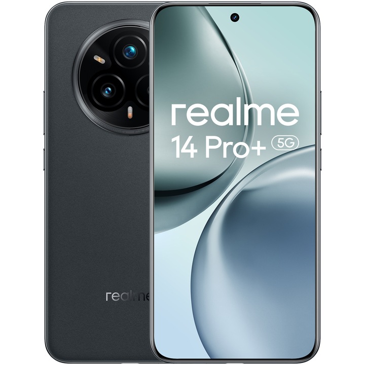 realme 14 Pro+ 5G mobiltelefon, Dual SIM, 512GB, 12GB RAM, Suede Grey