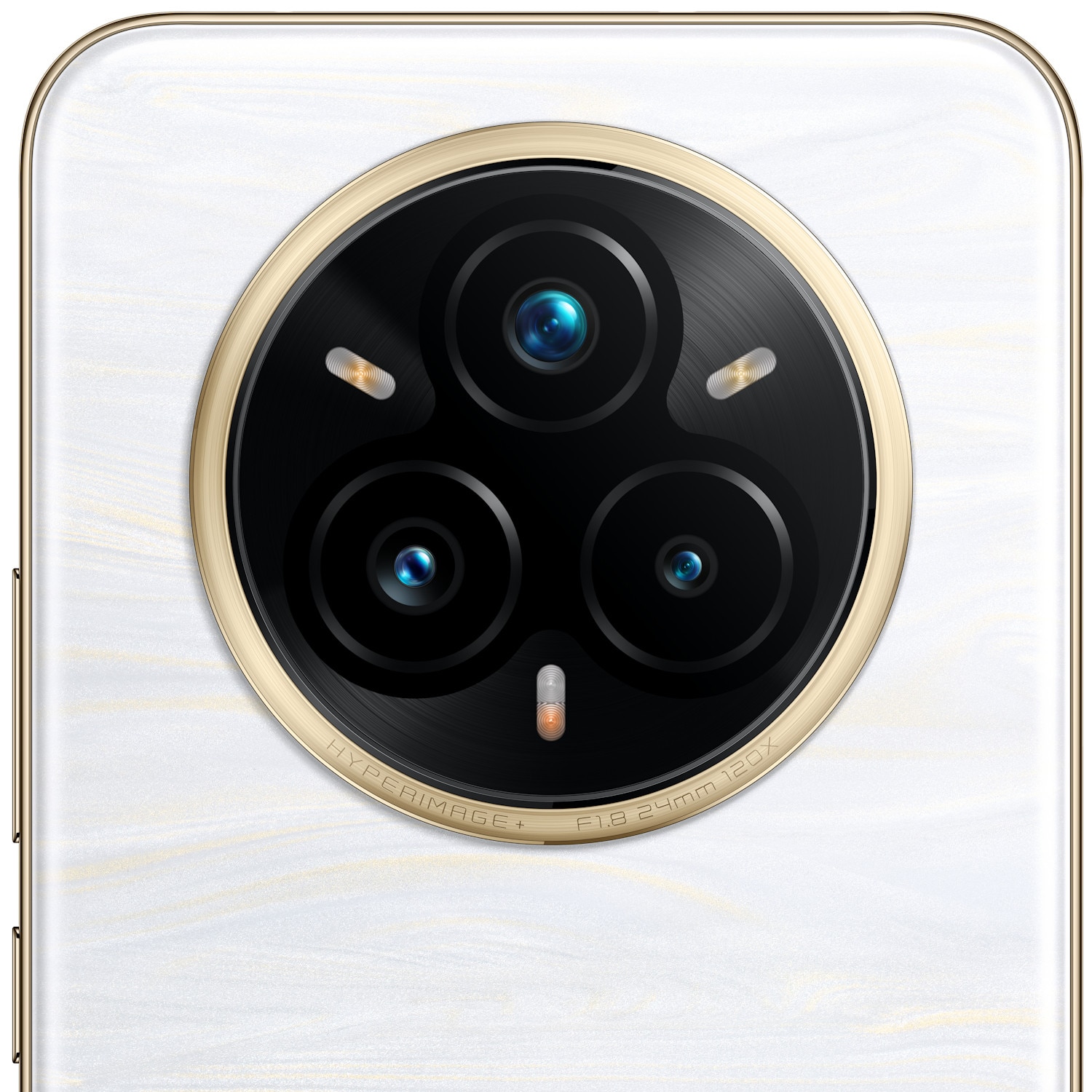 Telefon mobil realme 14 Pro+ 5G, Dual SIM, 512GB, 12GB RAM, Pearl White