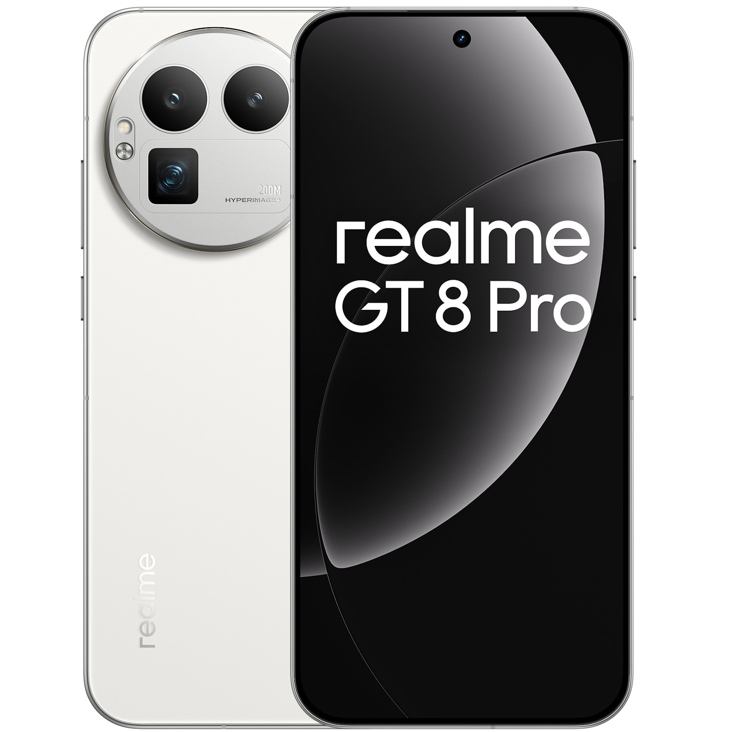 Telefon mobil realme GT 8 Pro, 512GB, 16GB RAM, 5G, Diary White
