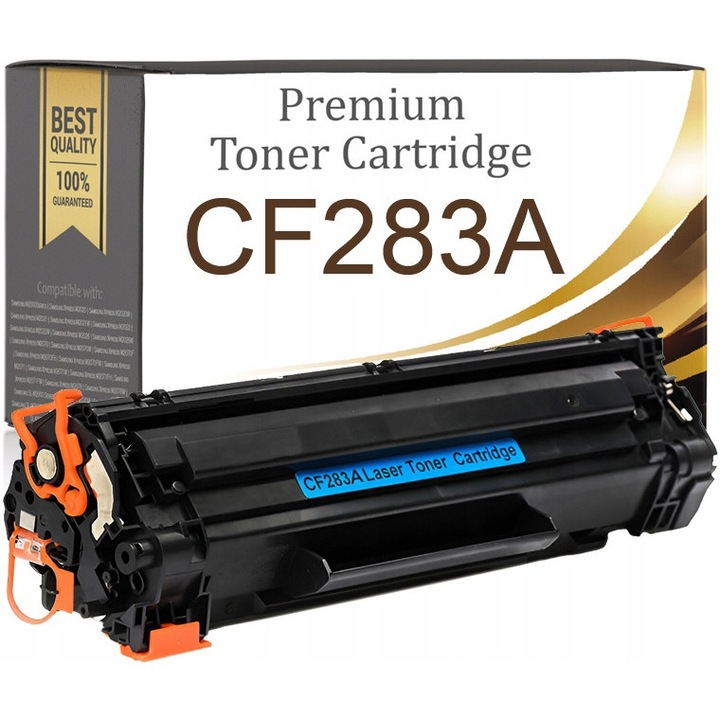 Toner Laser Premium Toner & Ink, Negru, Capacitate mare, 1000 pagini