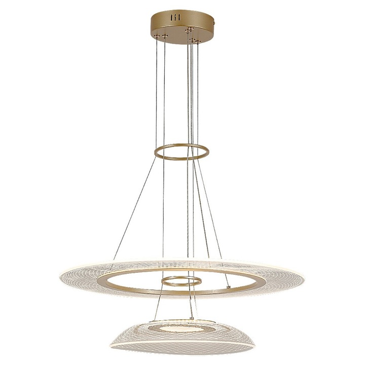 Пендел Rabalux Zofrael, LED 36W 2400lm 3000K метал златист 550x1200mm IP20