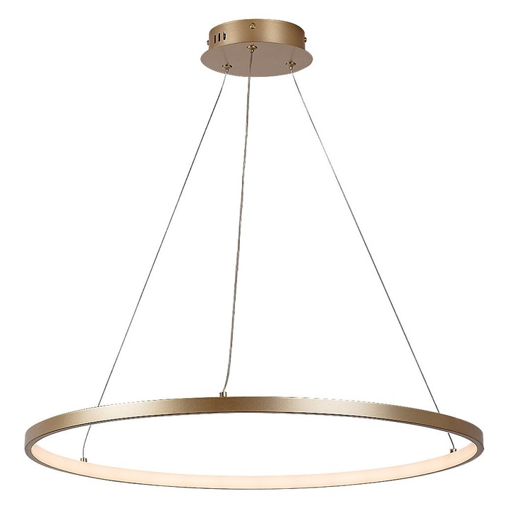 Полилей Rabalux Beliza, LED 55W 4100lm 3000K, метал, златист, 600x1200мм, IP20