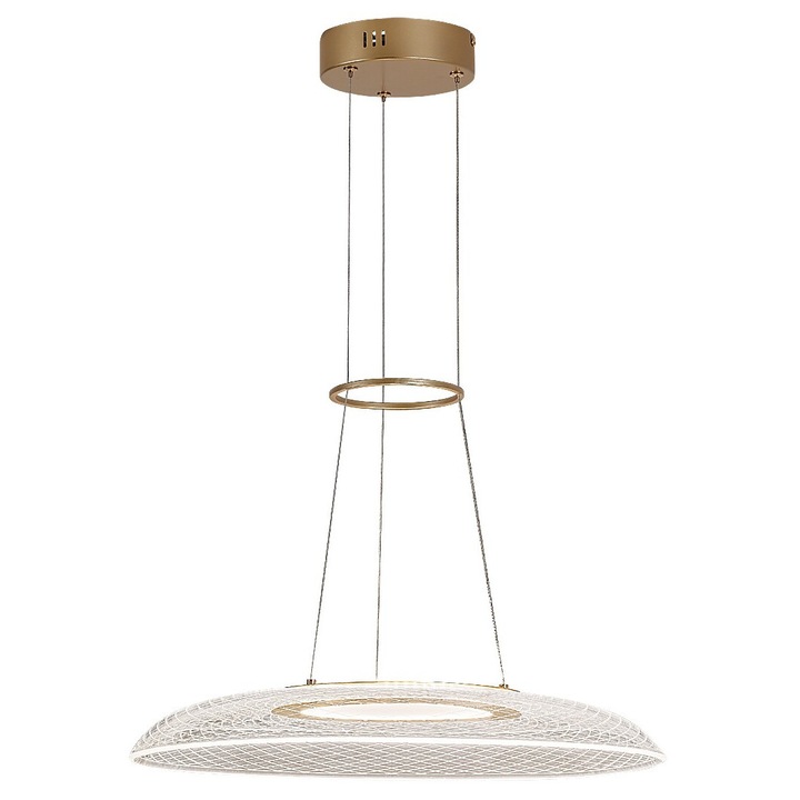 Пендел Rabalux Zofrael, LED 24W 1850lm 3000K метал златист 500x1200mm IP20