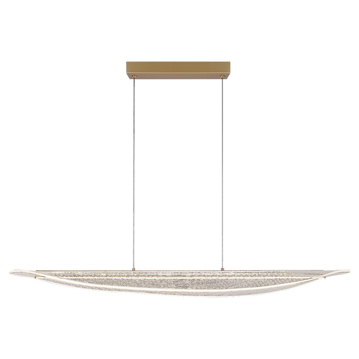 Пендел Rabalux Zofrael, LED 32W 2450lm 3000K метал златист 940x1200mm IP20